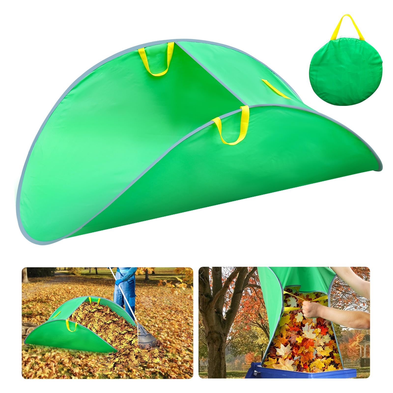 Amazon.com : Tryly Leaf Collector, Foldable Leaf Bags, Portable